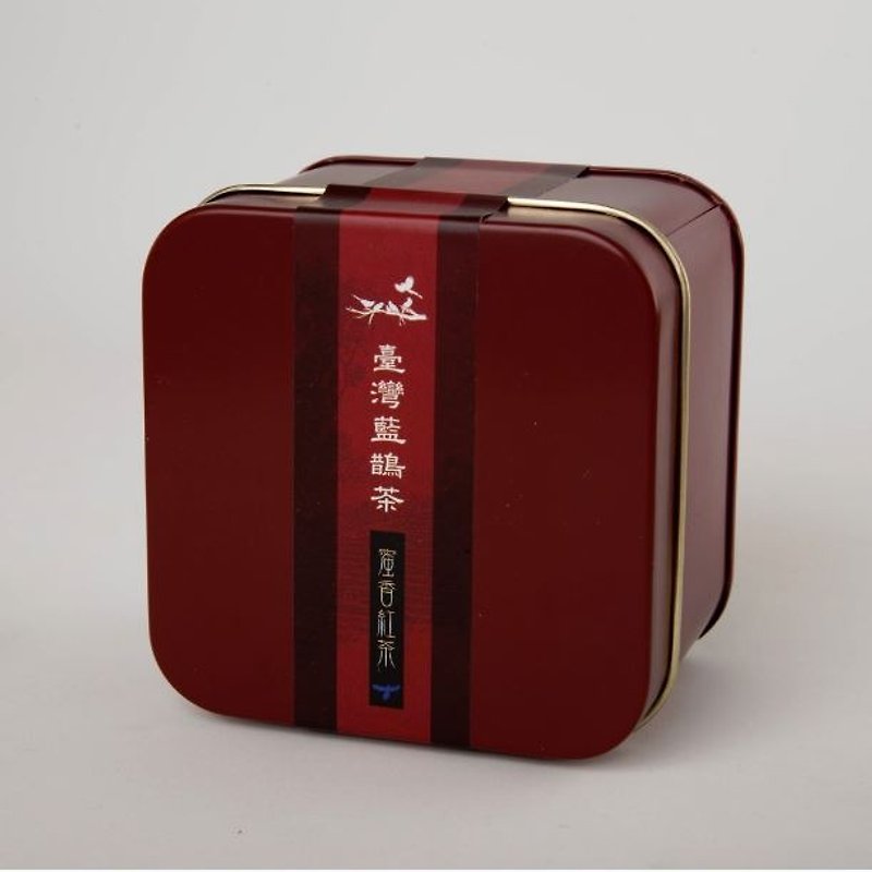 【蜜香紅茶】臺灣藍鵲茶-自然農法(35克 經典方盒) - 茶葉/茶包 - 新鮮食材 紅色