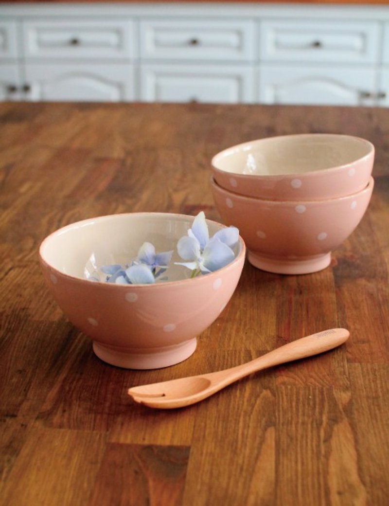 Mother's Day 55% off Portuguese Costa Nova handmade Ole Bowl Shuiyu Diandian/Soup Bowl/Latte Bowl/Bowl - Bowls - Pottery 