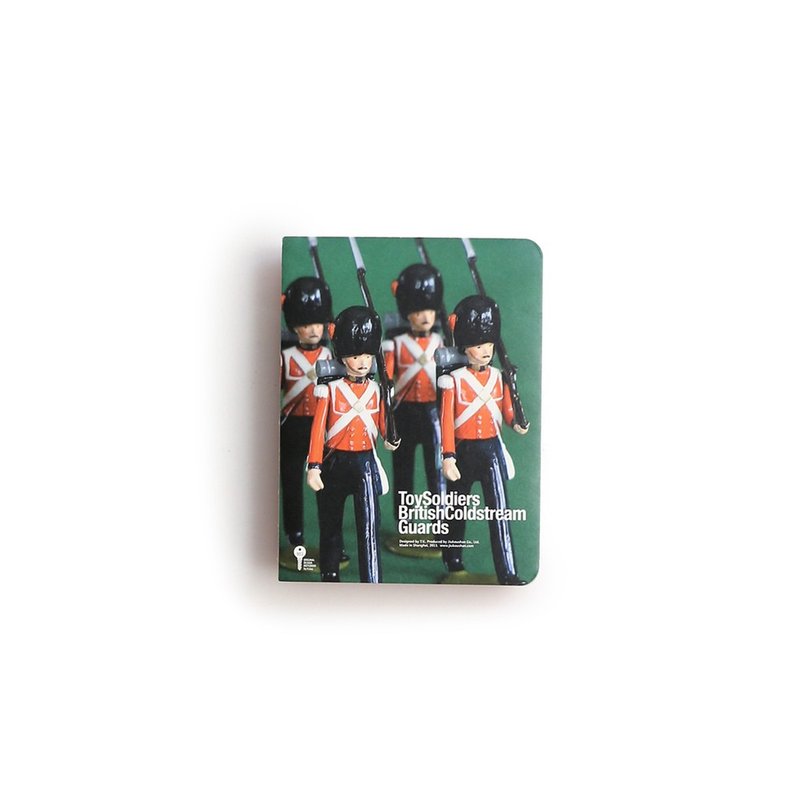Jiukoushan original 320p kraft paper bare notebook - toy soldiers - Notebooks & Journals - Paper Green