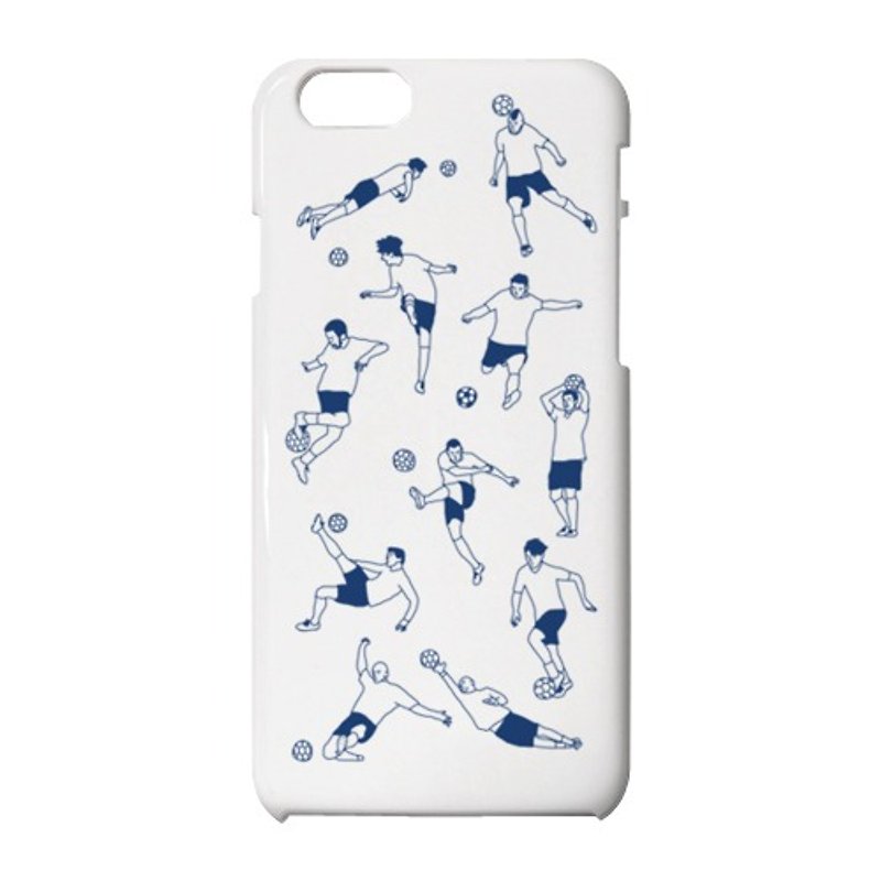 サッカー iPhone case - 手機殼/手機套 - 塑膠 白色