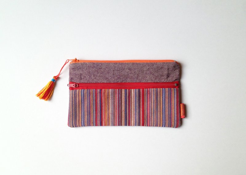 小紫蘇 萬用袋筆袋 - Pencil Cases - Other Materials Purple