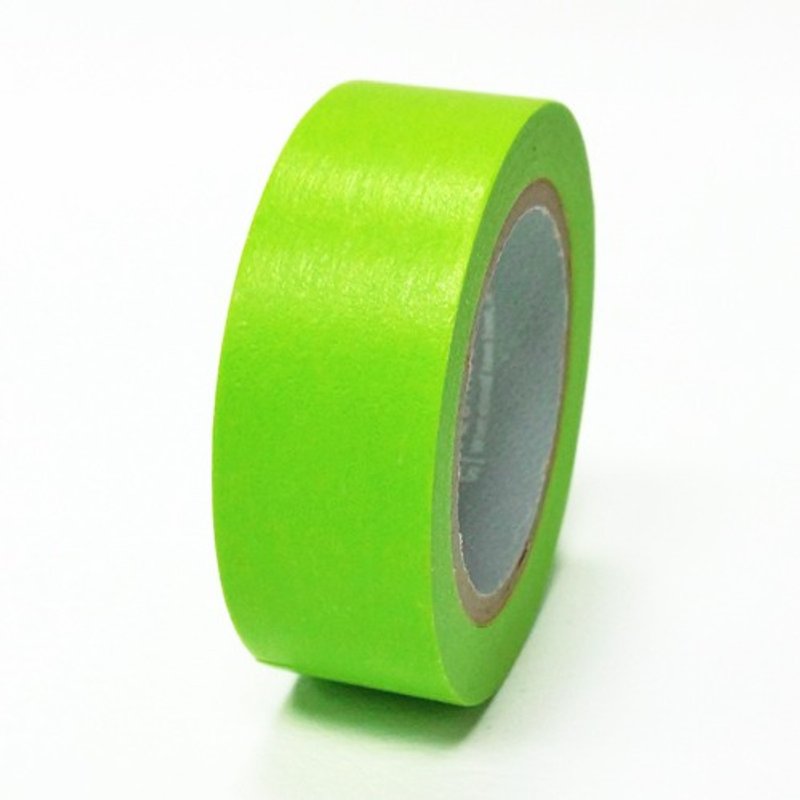Japanese Stalogy and paper tape [Tender Green (S1203)] with cutter - Washi Tape - Paper Green
