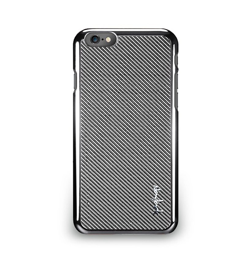 iPhone 6 -The真皮シリーズ - 背面ガラス保護 - ギャラクシーシルバー - その他 - プラスチック 多色