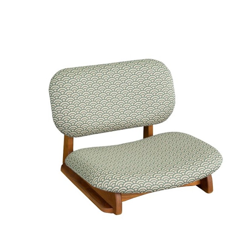 [愛]デザインのドアモデル_無垢材の家具：チークカラーロッドレクと部屋の椅子 - 椅子・ソファー - 木製 ブラウン