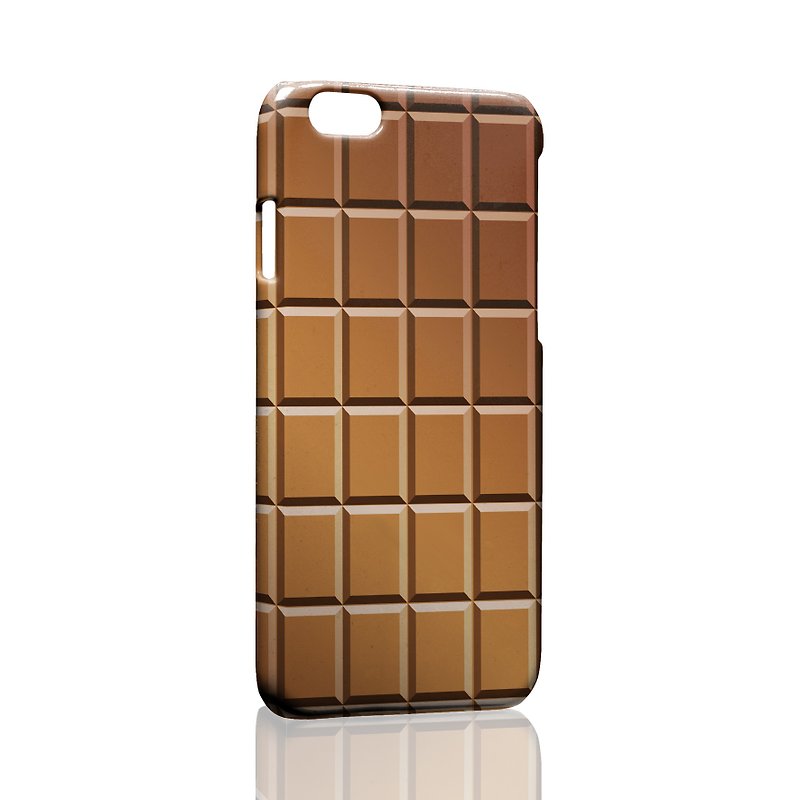 チョコレート契約サムスンS5 S6 S7からの完全なブレーク注4注5 iPhone 5 5S 6 6S 6 + 7 7プラスASUS HTC M9ソニーLG G4、G5 v10の電話シェル携帯電話のセット電話シェルphonecase - スマホケース - プラスチック ブラウン
