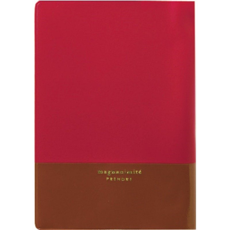日本 [LABCLIP] プレンドレシリーズ ブックカバー（小） レッド - ノート・手帳 - プラスチック レッド