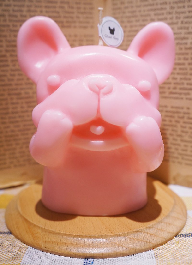 Fadou 手作り香るキャンドルテンダーパウダー（海外配送不可） - キャンドル・燭台 - 蝋 ピンク
