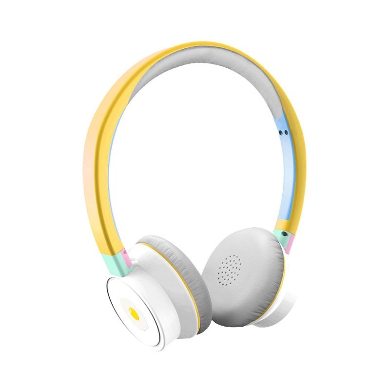 BRIGHT customized wired headset poached egg - Headphones & Earbuds - Plastic Multicolor
