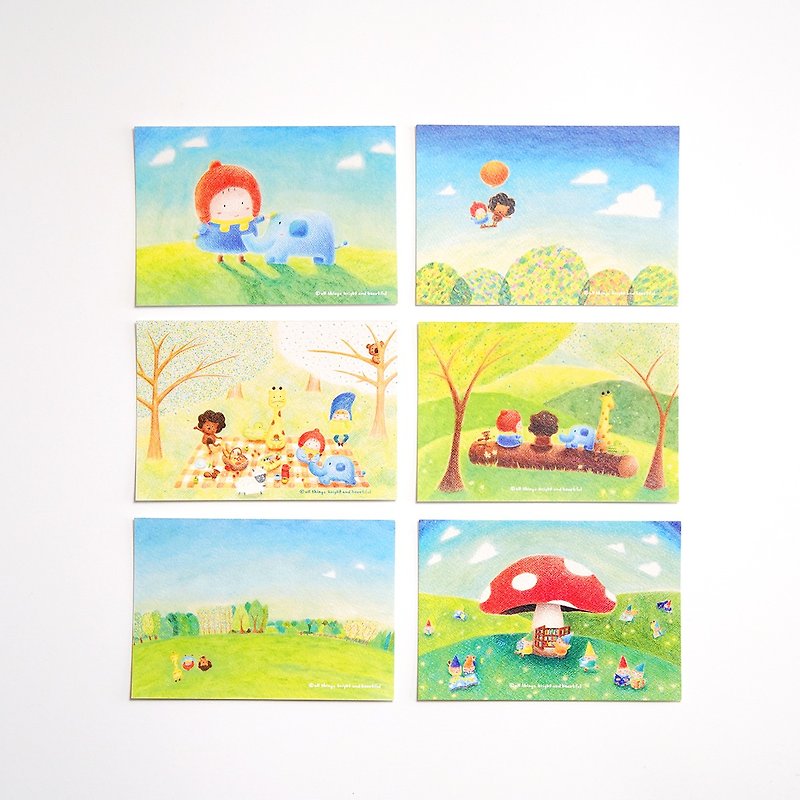 Kyoto postcard set - Cards & Postcards - Paper Multicolor