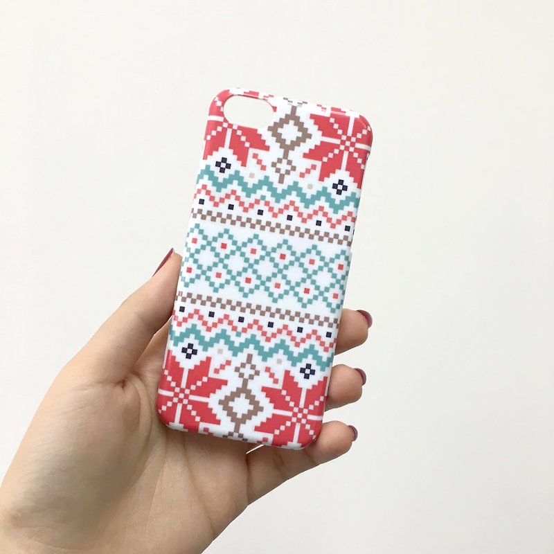Noel floral pattern 3D Full Wrap Phone Case, available for  iPhone 7, iPhone 7 Plus, iPhone 6s, iPhone 6s Plus, iPhone 5/5s, iPhone 5c, iPhone 4/4s, Samsung Galaxy S7, S7 Edge, S6 Edge Plus, S6, S6 Edge, S5 S4 S3  Samsung Galaxy Note 5, Note 4, Note 3,  No - Other - Plastic 