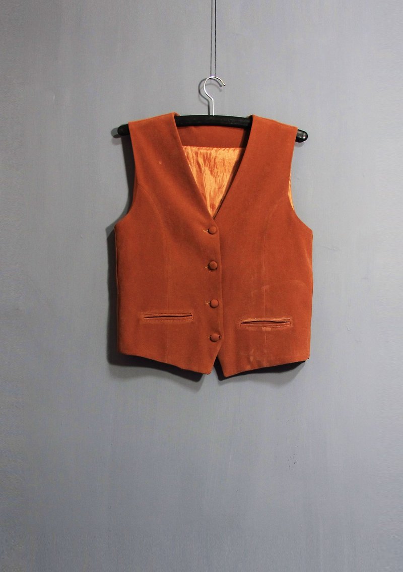 brown stiffness vest - Women's Vests - Other Materials 