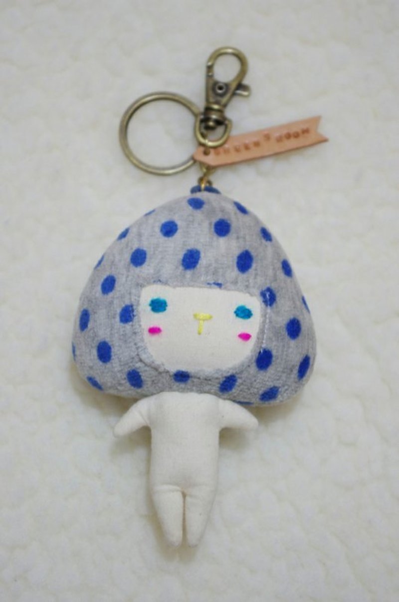Mushroom children NO.7 - Charm Key Chains - พวงกุญแจ - วัสดุอื่นๆ 
