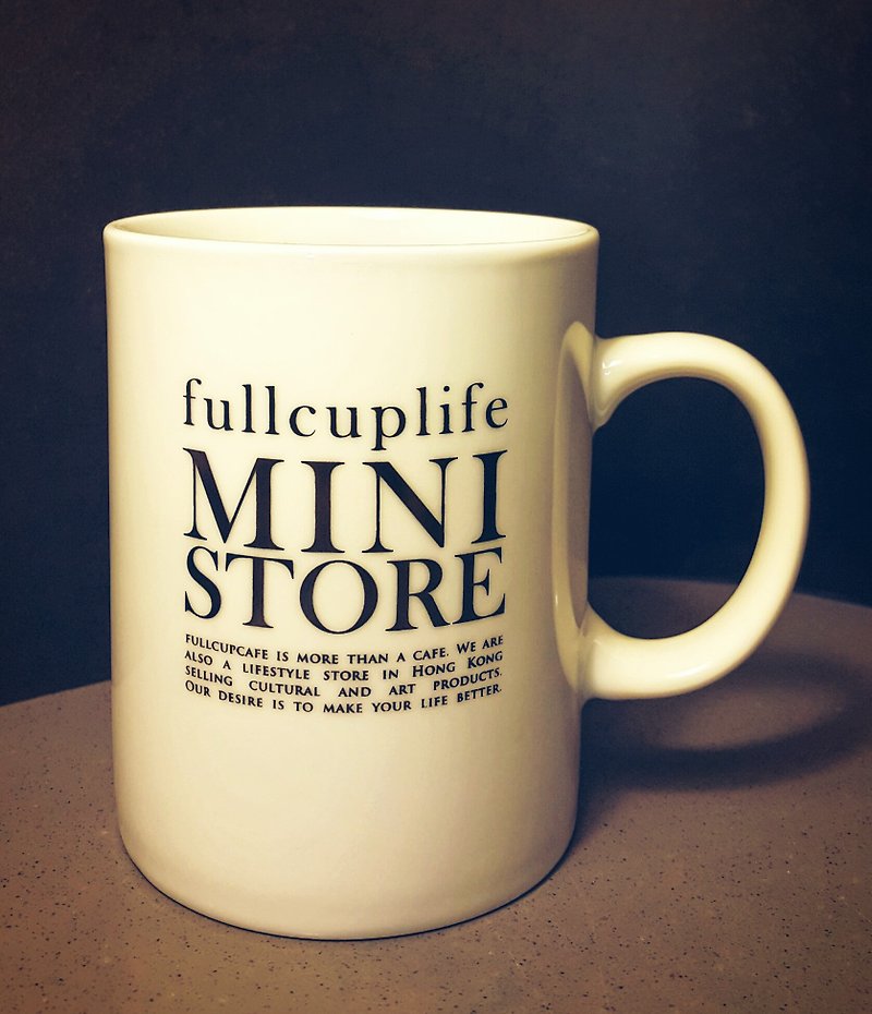 呼吸生活。 自家設計的馬克杯 - fullcuplife MINI STORE - 咖啡杯/馬克杯 - 其他材質 白色