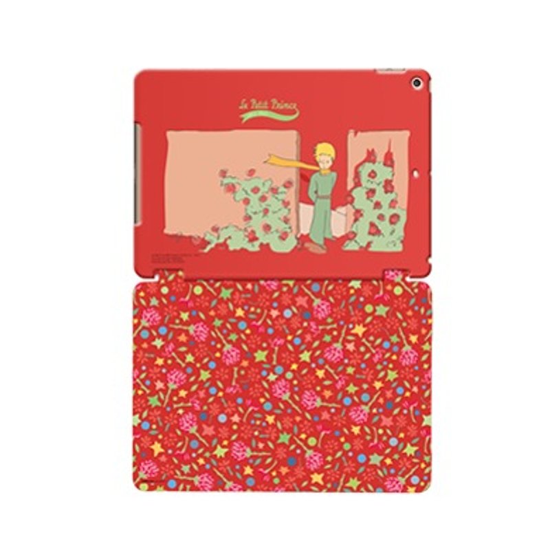 Little Prince Authorized Series - Flower World (Red) - iPad Mini Case, AA03 - Tablet & Laptop Cases - Plastic Red