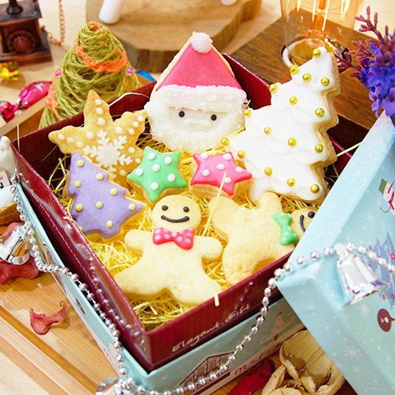 Christmas cookies gift BE5 - Handmade Cookies - Fresh Ingredients 