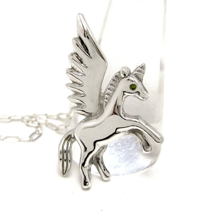 def jewelry 項鍊【unicorn 獨角獸】 - 項鍊 - 其他金屬 白色