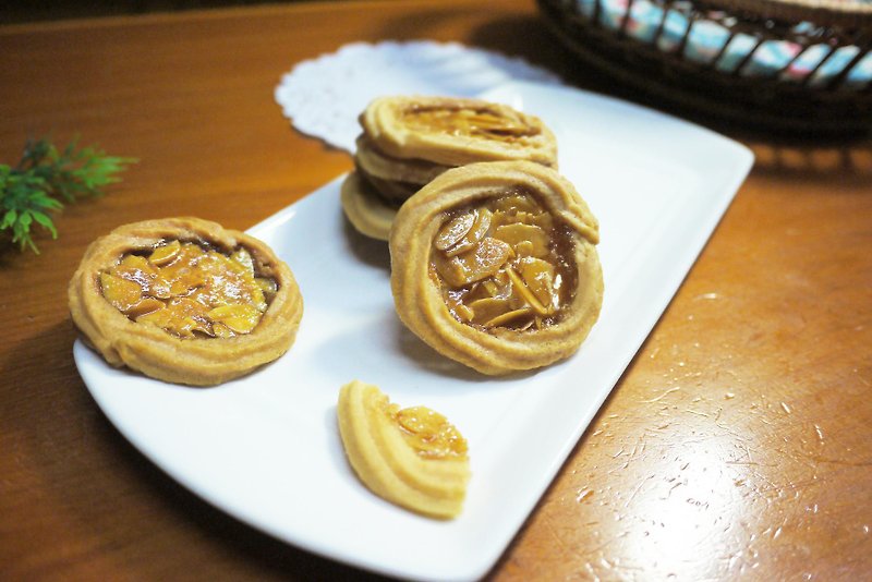 [Taguo Dessert] Handmade Biscuits-Roman Shield - Handmade Cookies - Fresh Ingredients Orange