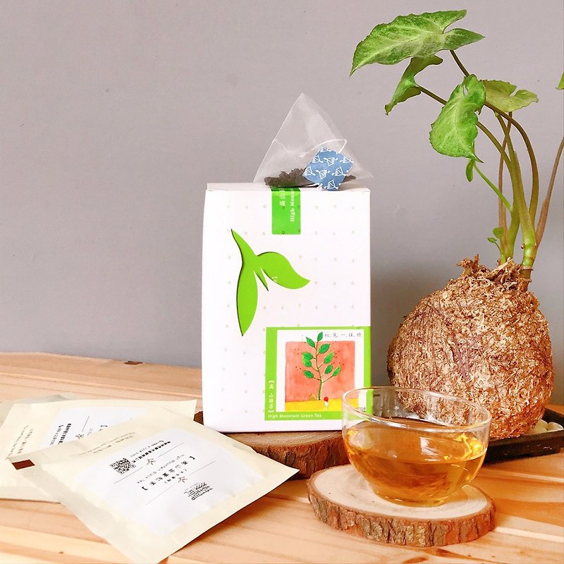【Wu-Tsang】-High Mountain Green Tea Bag (1 pcs/10 pcs) - Tea - Other Materials Green