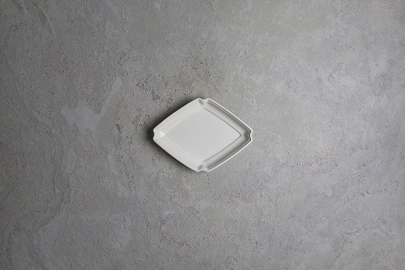 JICON ダイヤモンドディスク - 小皿 - その他の素材 ホワイト