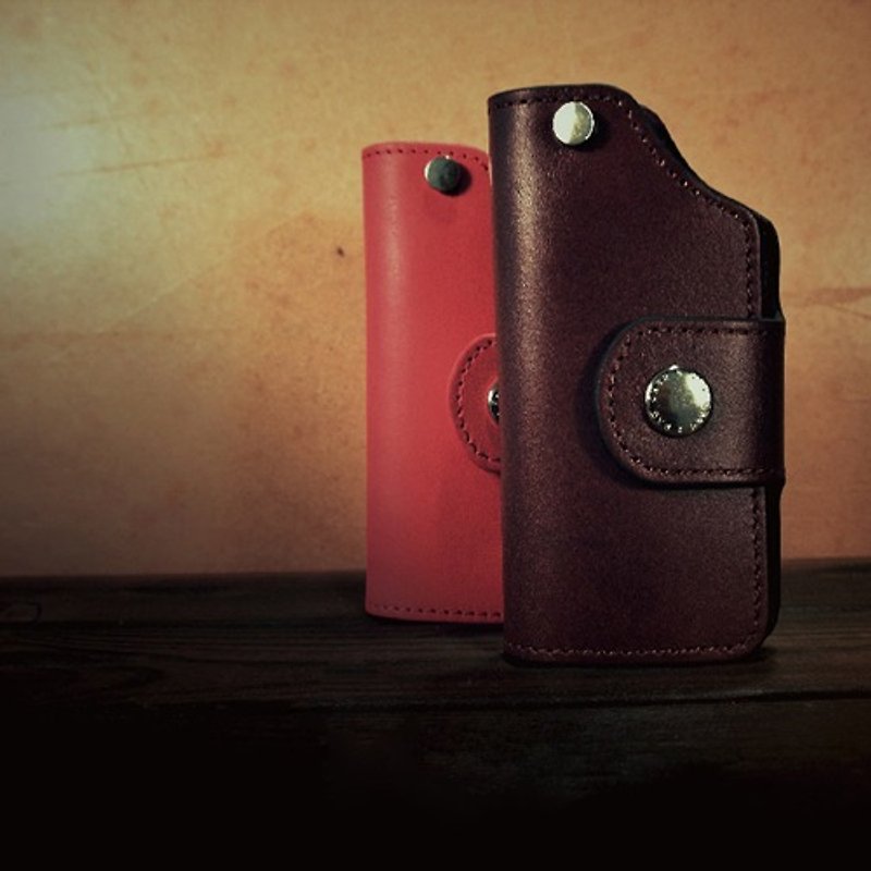 [PAS CHER Paschakha] key case - Keychains - Genuine Leather Multicolor