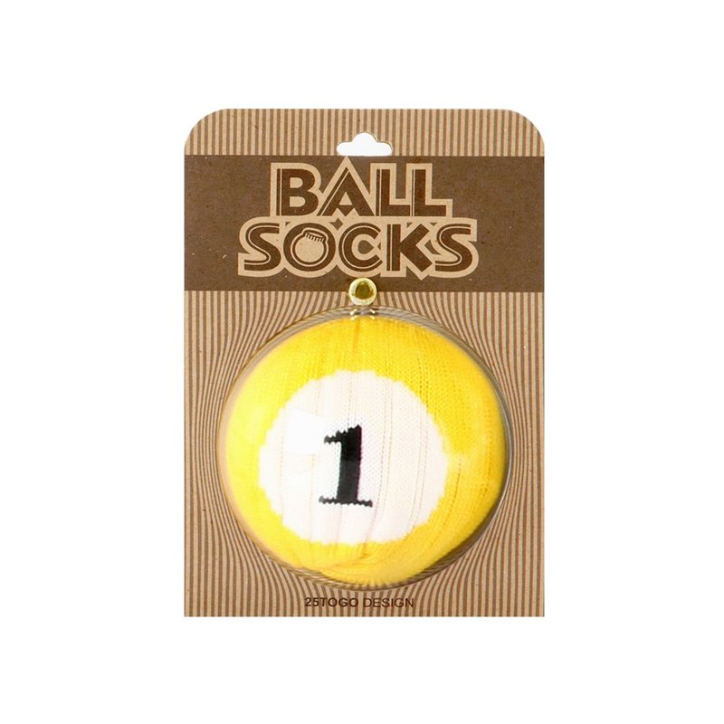 POOL BALL SOCKS socks on the 1st ball pool - Socks - Other Materials Yellow