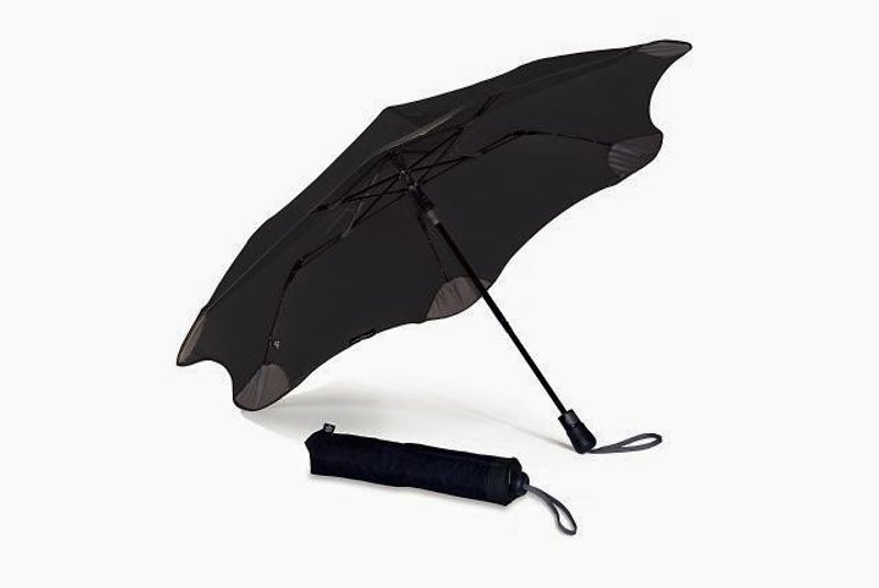 BLUNT 保蘭特抗強風 XS_METRO 折傘 - 時尚黑 - 雨傘/雨衣 - 其他材質 黑色