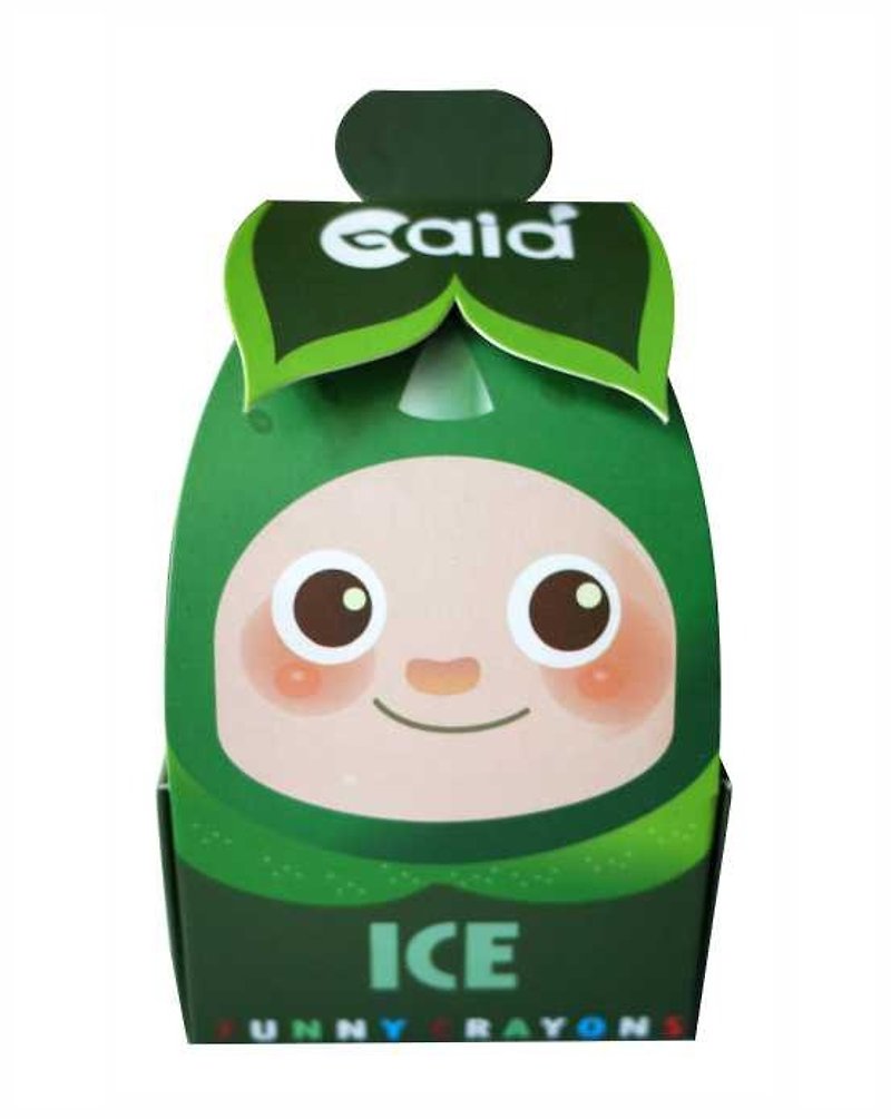 New Year gift - Gaiyasenlin animal doll green crayon -ICE paragraph - Other Writing Utensils - Other Materials 