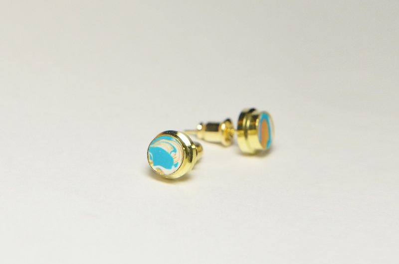 Rendering earrings - Earrings & Clip-ons - Other Metals Gold
