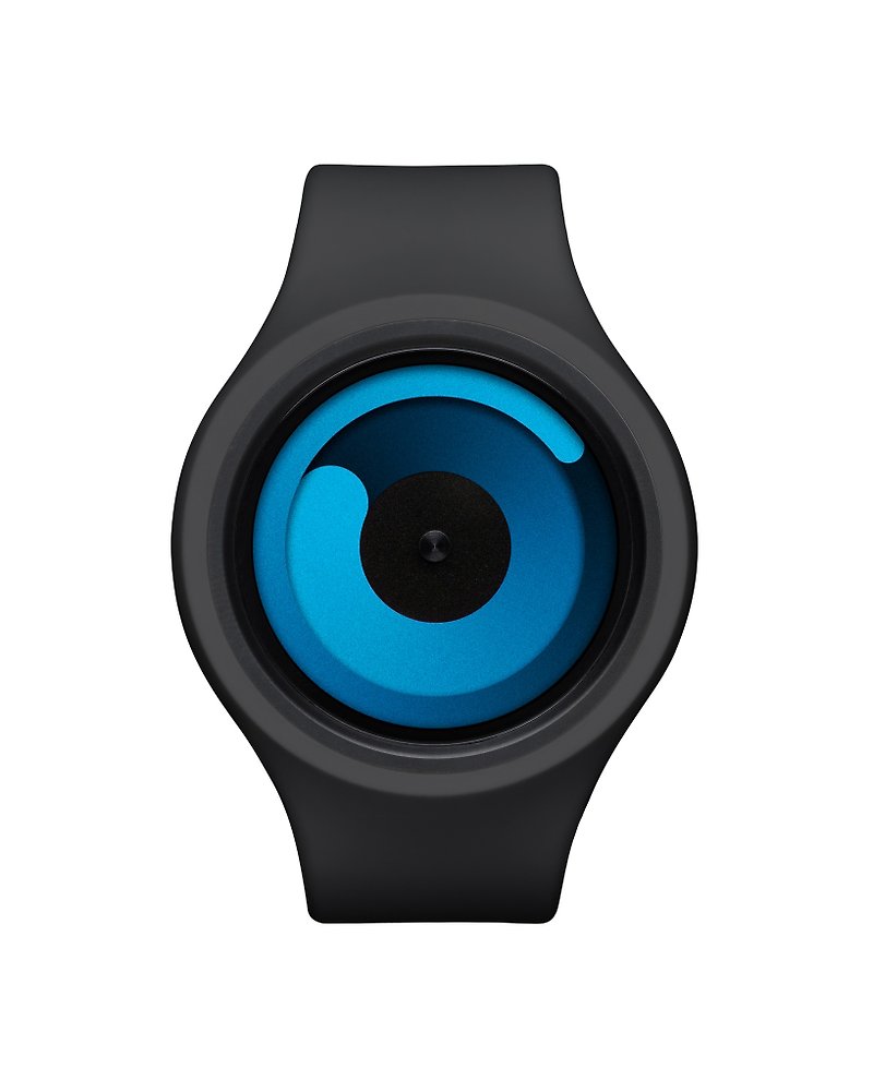 宇宙重力+系列腕錶 GRAVITY PLUS+ (黑/海洋藍 , Black / Ocean) - 女錶 - 矽膠 黑色