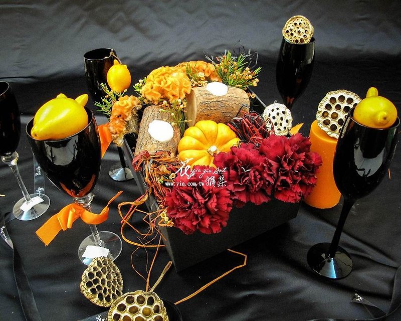 Flower Box-Halloween Surprise - Other - Other Materials Orange