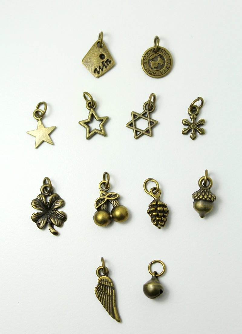 Small charm plus purchase area**Do not order separately** - Other - Other Metals Brown