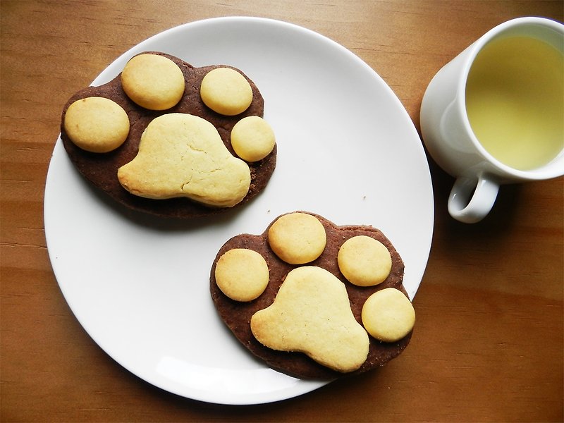 Rabbit Walker palm hand-made biscuits big cat biscuits (5 large packaging) - Handmade Cookies - Fresh Ingredients Orange