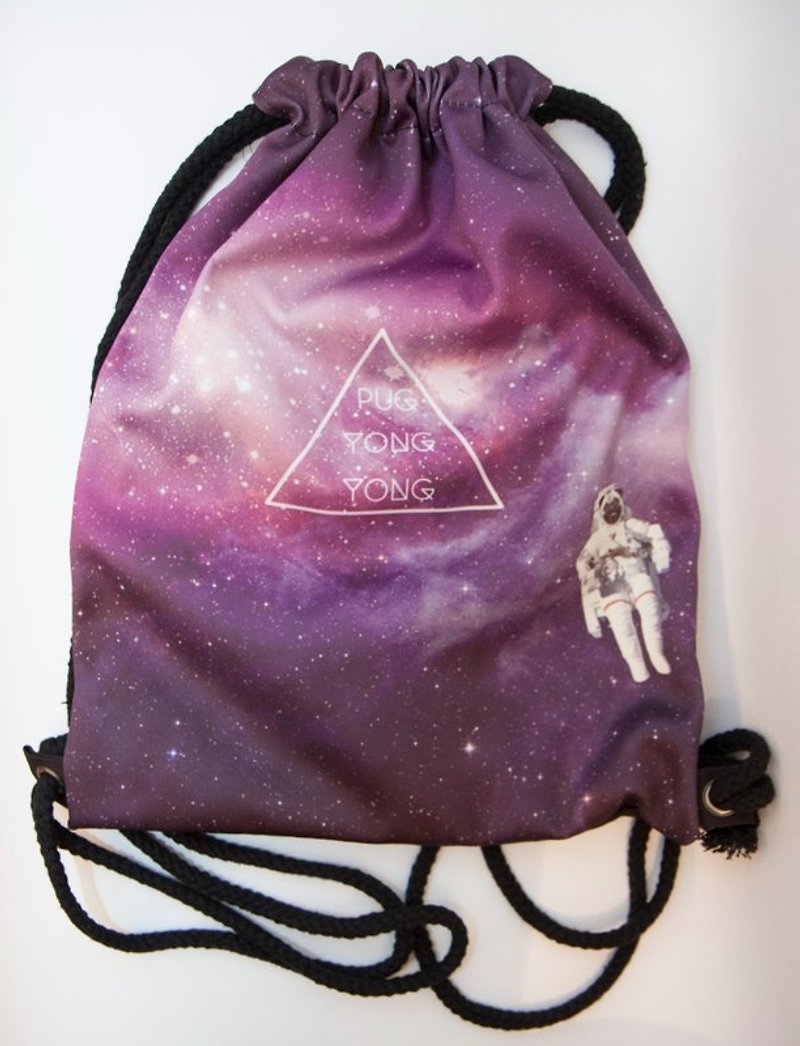 [YONG] brave fly universe pouch * - Drawstring Bags - Cotton & Hemp Purple