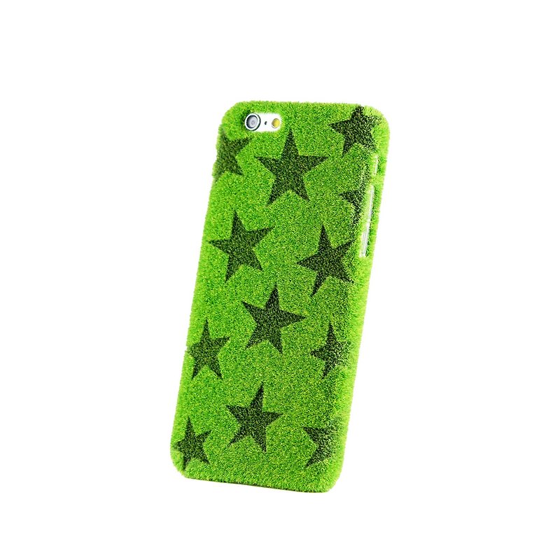 ShibaCAL 草地星星 iPhone6/6s 專用手機殼 - 手機殼/手機套 - 其他材質 綠色
