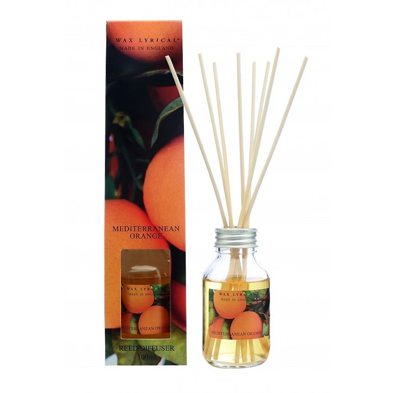 British Fragrance - Mediterranean Orange 100ml - น้ำหอม - แก้ว สีส้ม