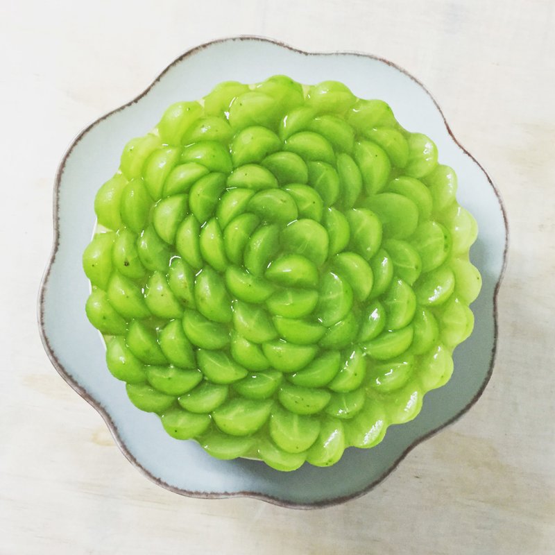 白葡萄檸檬生乳酪6吋 - 蛋糕/甜點 - 新鮮食材 綠色