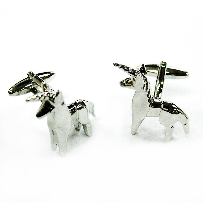Silver unicorn sleeves - Cuff Links - Other Metals Silver