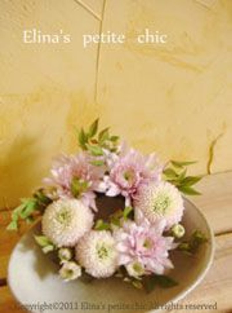 花環-粉紅氣泡 - อื่นๆ - พืช/ดอกไม้ 