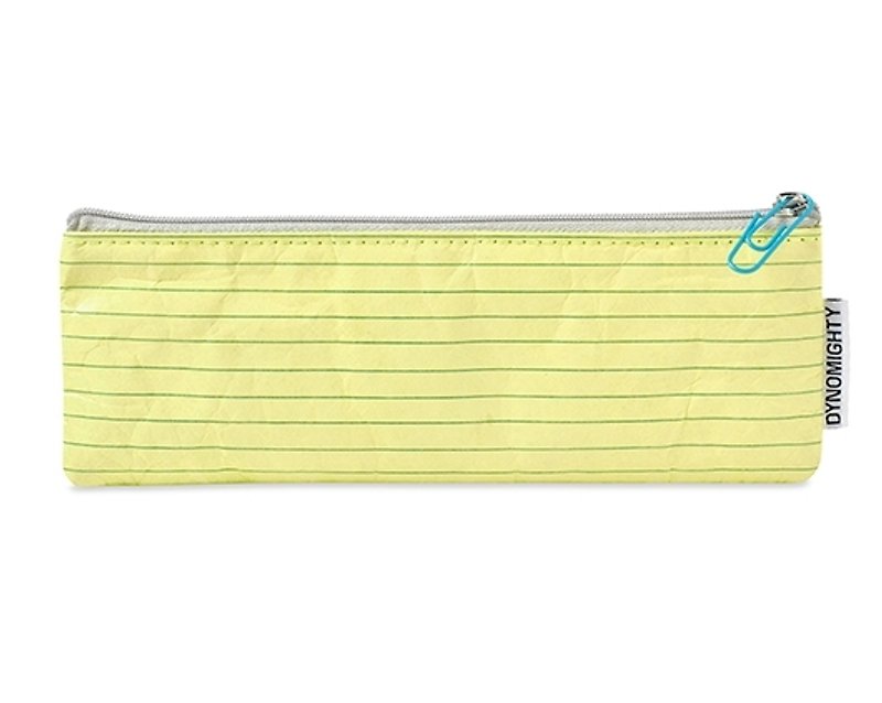 Mighty Case Slim Pouch (S)-Legal Paper - Toiletry Bags & Pouches - Other Materials Yellow