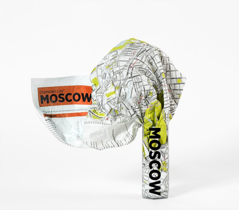 Palomar│Kneading the map (Moscow) - แผนที่ - กระดาษ 