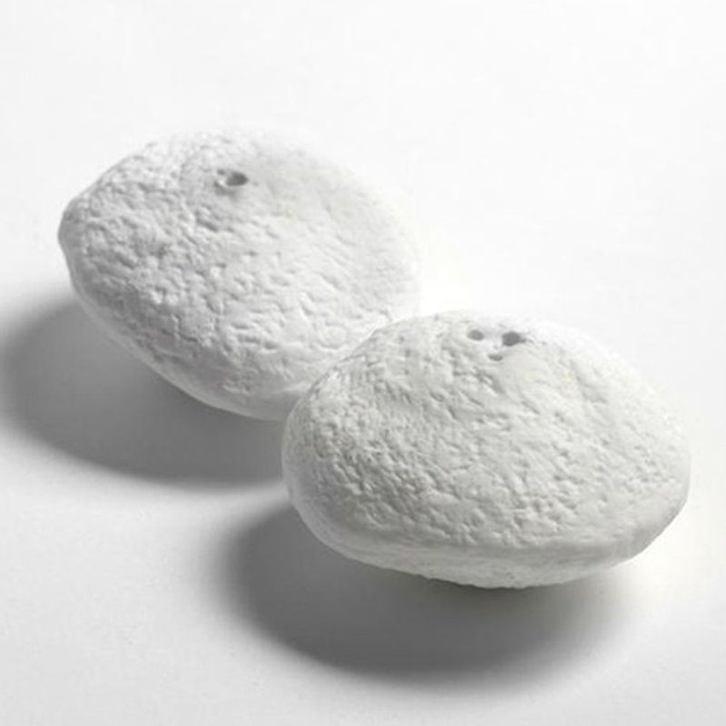Perfect Imperfection Shio & Kosho Sauce Jar (Pepper/Salt Tank) - Food Storage - Porcelain White