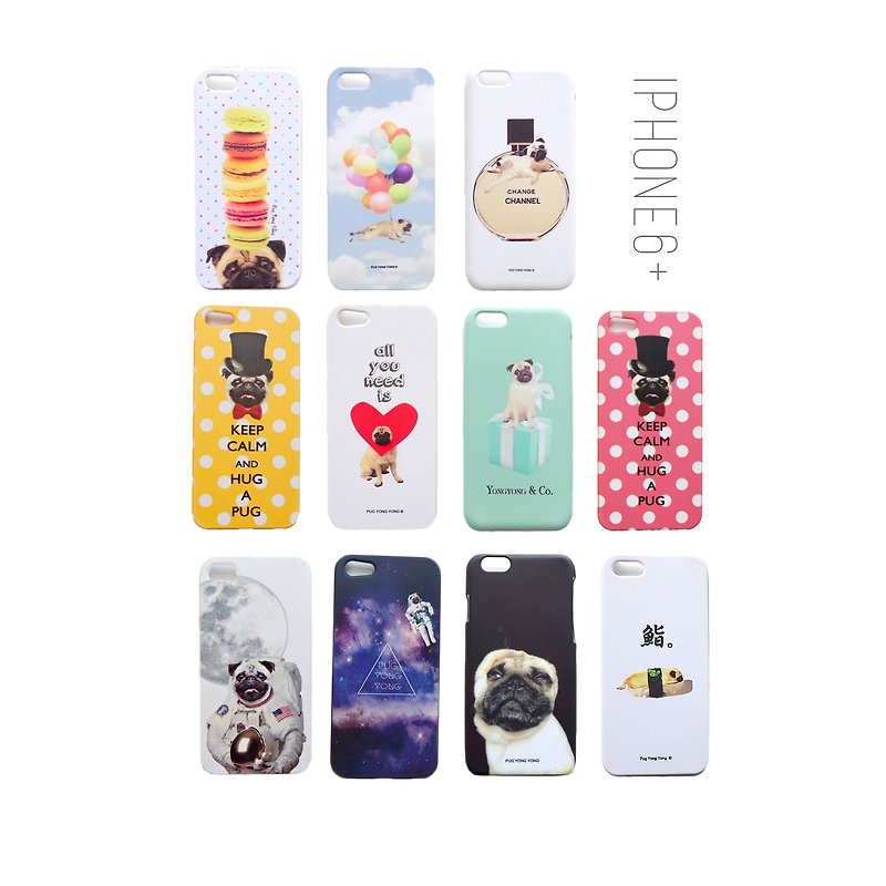 *YONG *Pug Design Smart phone Cases - เคส/ซองมือถือ - พลาสติก 