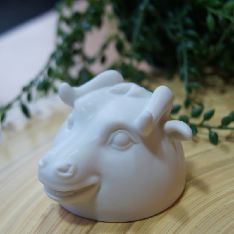好合苑 十二生肖杯 牛一把 - 茶壺/茶杯/茶具 - 其他材質 白色