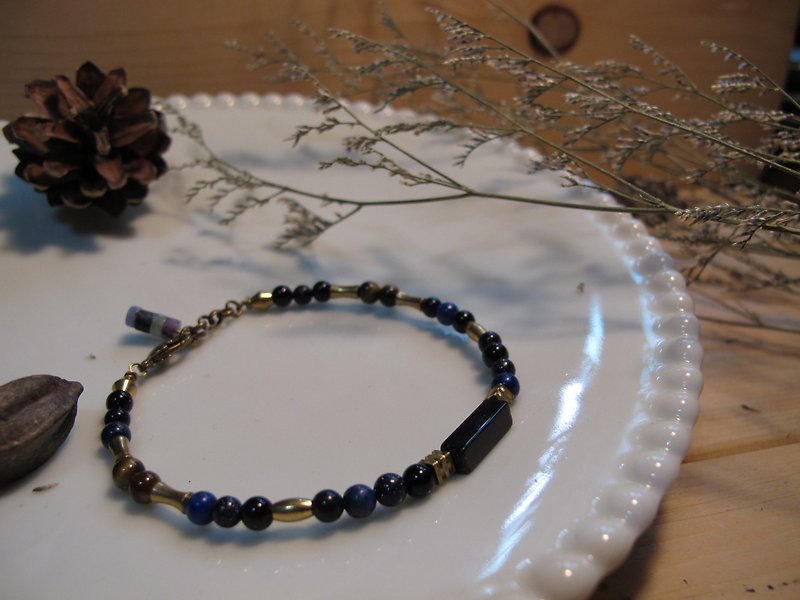 ▲ Star / natural stone bracelet - Bracelets - Gemstone 