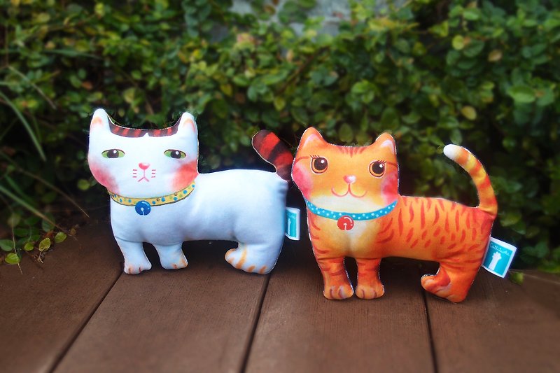 【Cattitude】有棉貓貓小玩偶Little Soft Toy 共2款 - 嬰幼兒玩具/毛公仔 - 其他材質 多色