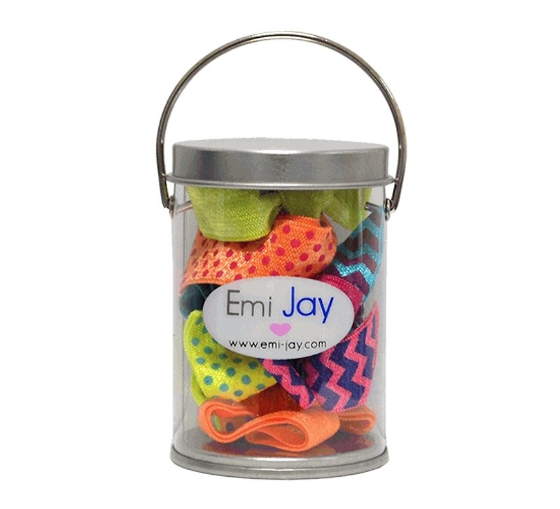 EMI❤JAY Summer - Paint Tins- 8 cans into hair accessories - hair accessories wristband - Hair Accessories - Other Materials Multicolor