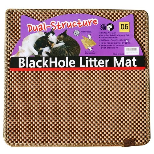 Blackhole Cat Litter Mat- Super Size Rectangular (Beige) - Shop Blackhole Litter  Mat Cat Litter & Cat Litter Mats - Pinkoi