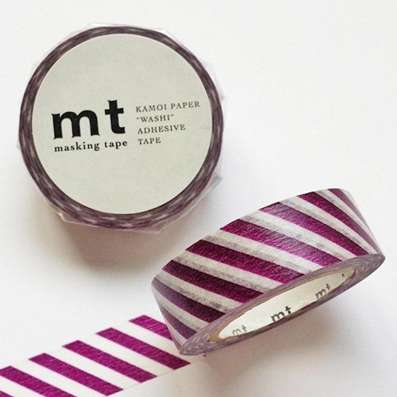 mt and paper tape Deco [twill - Purple (MT01D241)] produce finished products - มาสกิ้งเทป - กระดาษ สีม่วง
