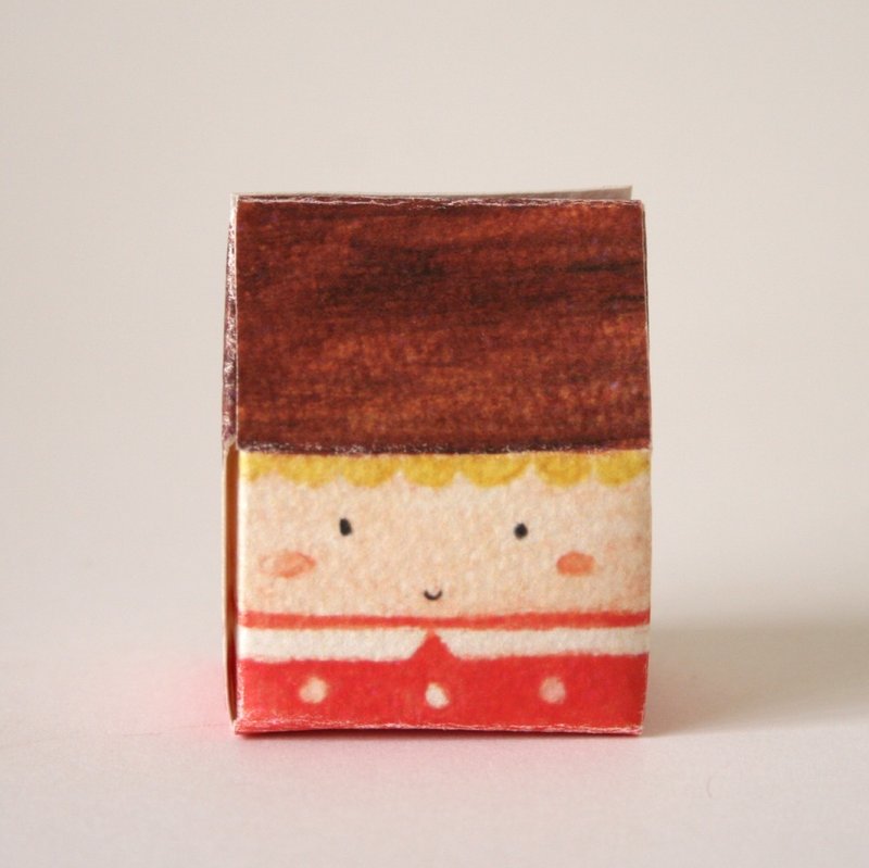 Hands folded postcard soldier cabin - Cards & Postcards - Paper Red