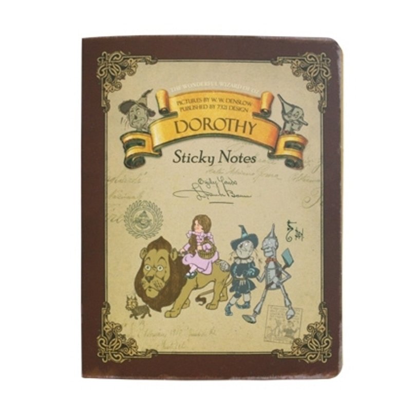 Dessin x 7321 Design- classic fairy sticky this -Dorothy, 7321_64242 - สติกเกอร์ - กระดาษ สีนำ้ตาล